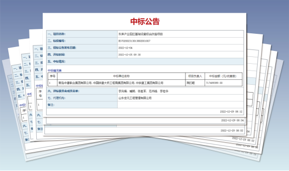 東岸產(chǎn)業(yè)園區(qū)基礎設施綜合改造項目  順利完成施工、監(jiān)理招標